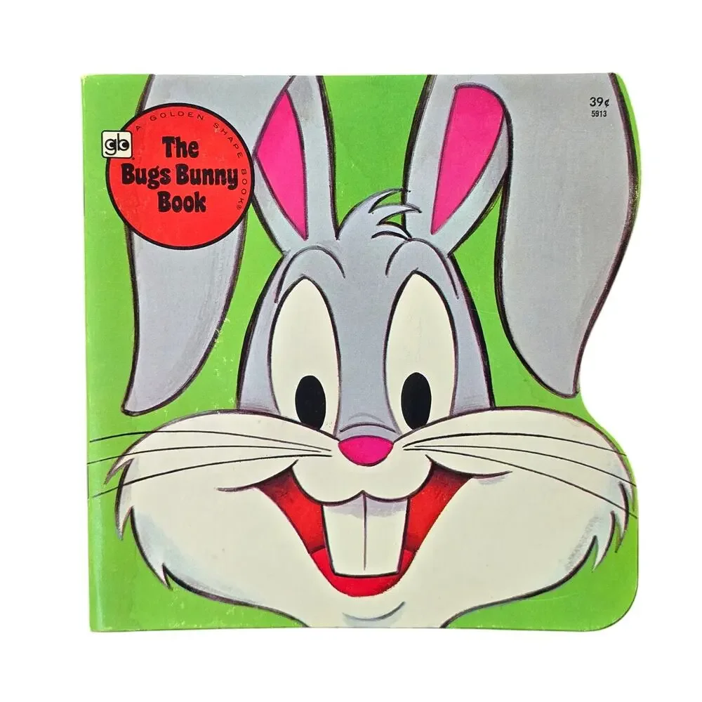 A Golden Shape Book The Bugs Bunny Book Soft Cover Golden Press Reading